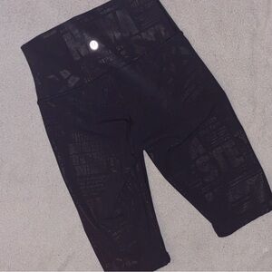 Lululemon Wunder Under High-Rise Crop in Manifesto